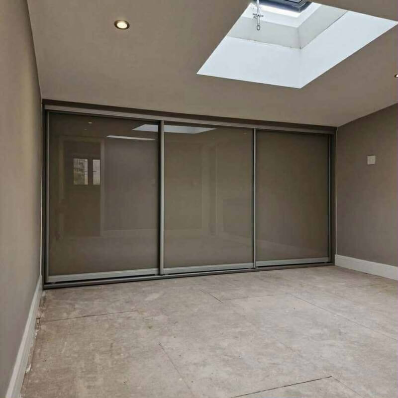 glass wardrobe doors